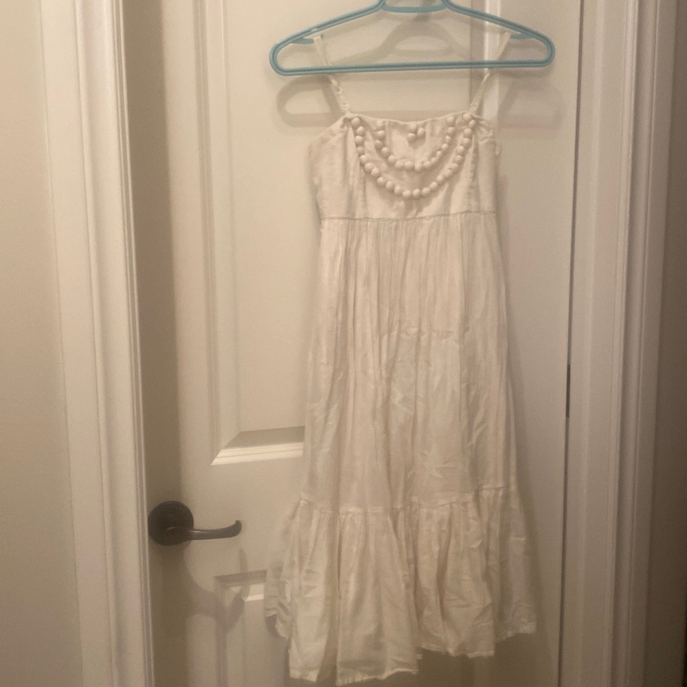 Gap Yellow beach dress with cute bust design